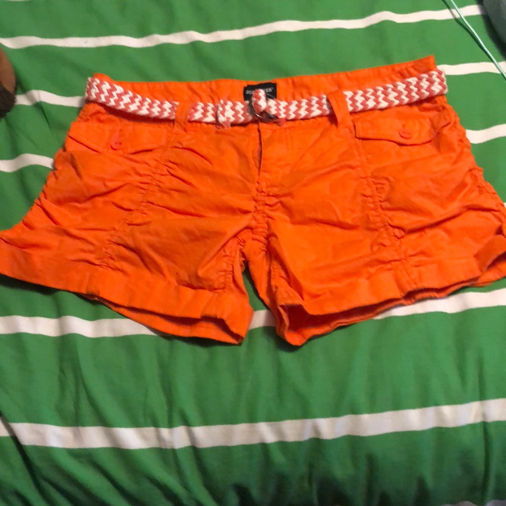 EUC. Belted shorts